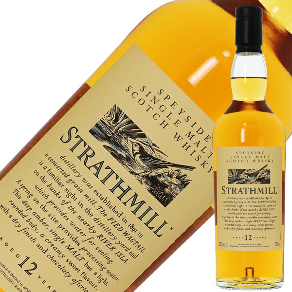 楽天市場】花と動物シリーズ ストラスミル 12年 スペイサイド シングル