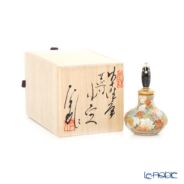 楽天市場】【P10倍・クーポン】現代の京薩摩 フタ付小壺 花詰 伝統工芸