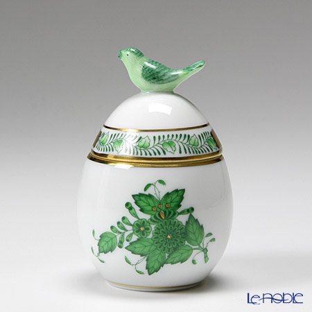 楽天市場】ヘレンド (HEREND) アポニーグリーン 06043-0-05 タマゴ