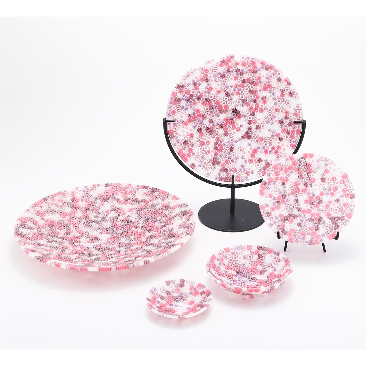 楽天市場】エルコーレモレッティ ミレフィオーリ プレート 10.5cm