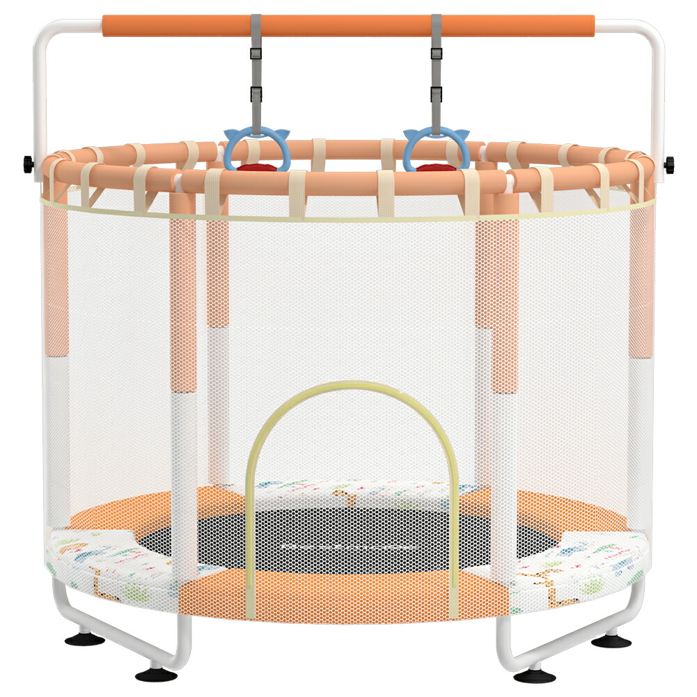 楽天市場】トランポリン 直径140cm（55inch）子供用 一台三役 鉄棒