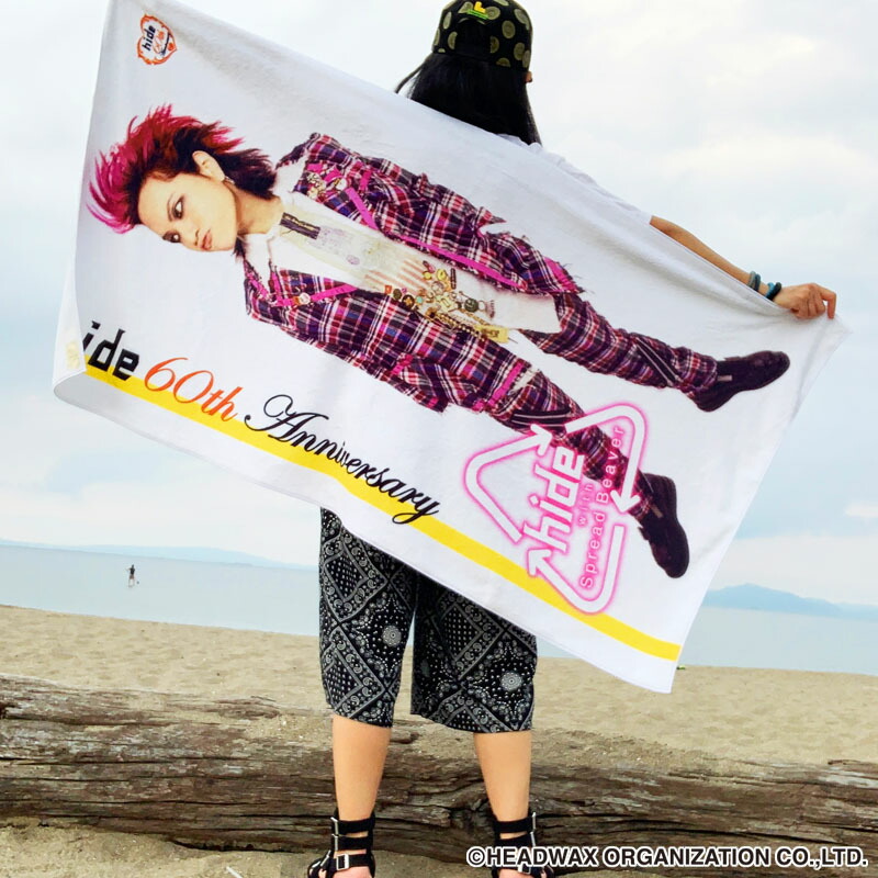 hide タオル 2枚セット Amazon.co.jp: hide（ヒデ）X JAPAN