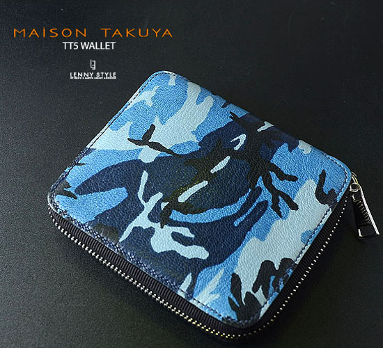 楽天市場】MAISON TAKUYA（メゾンタクヤ）小銭入れ付ラウンドジップ二