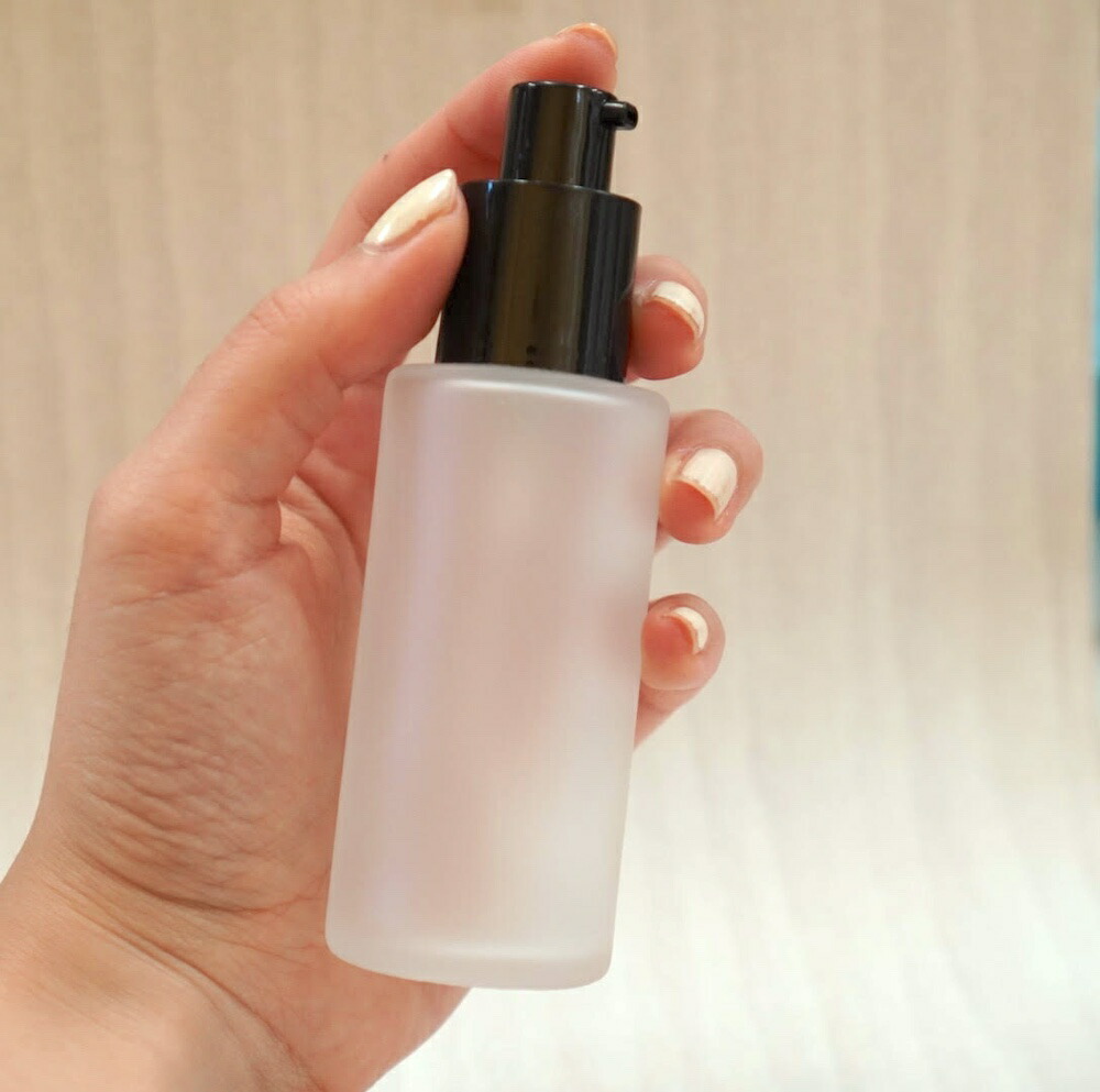 楽天市場】【 木目調 フロスト加工 ポンプボトル 】50mL 1本