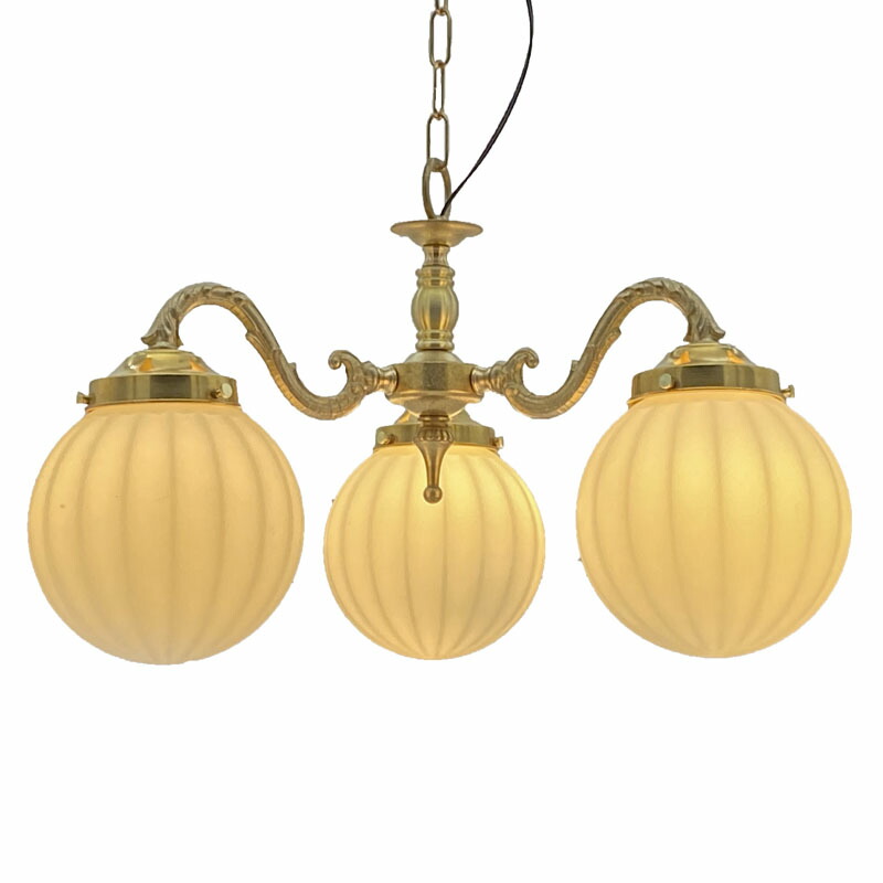 楽天市場】3灯照明灯具セット クラシックスタイルシャンデリア（60Wx3