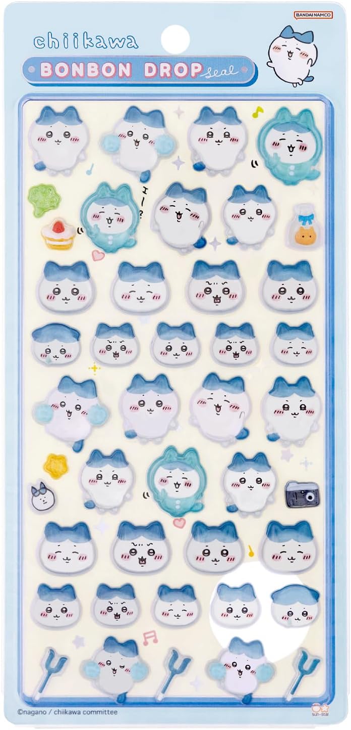 新品ボンボンドロップシール まとめ売り クーリア サンリオ ちいかわ40