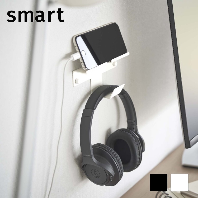 K&M 8Uデスクトップ用ラックスタンド+トレイ+ヘッドホンホルダー K&M