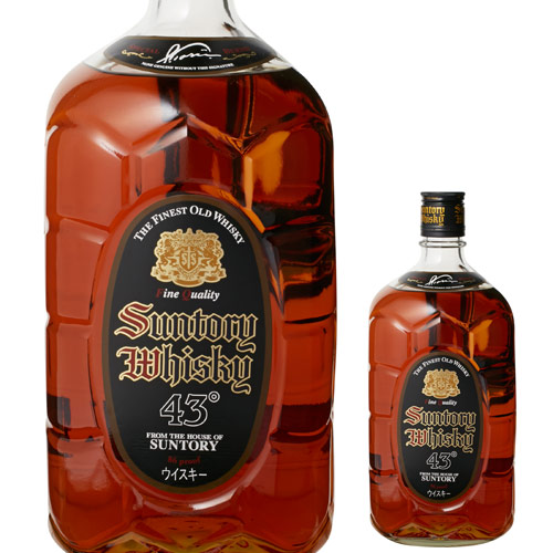 楽天市場】[瓶]サントリー 角瓶 黒 43度 1920ml[ウイスキー