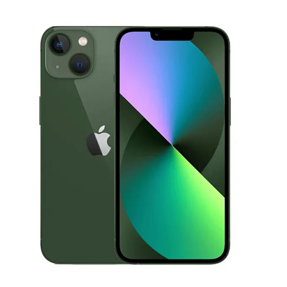 極美品 iPhone13 128gb グリーン simフリー 箱あり 購入 付属品完備