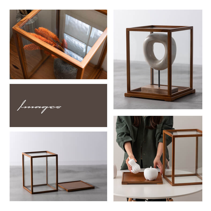 楽天市場】ガラスケース アンティーク フィギュア 蓋付き ディスプレイ