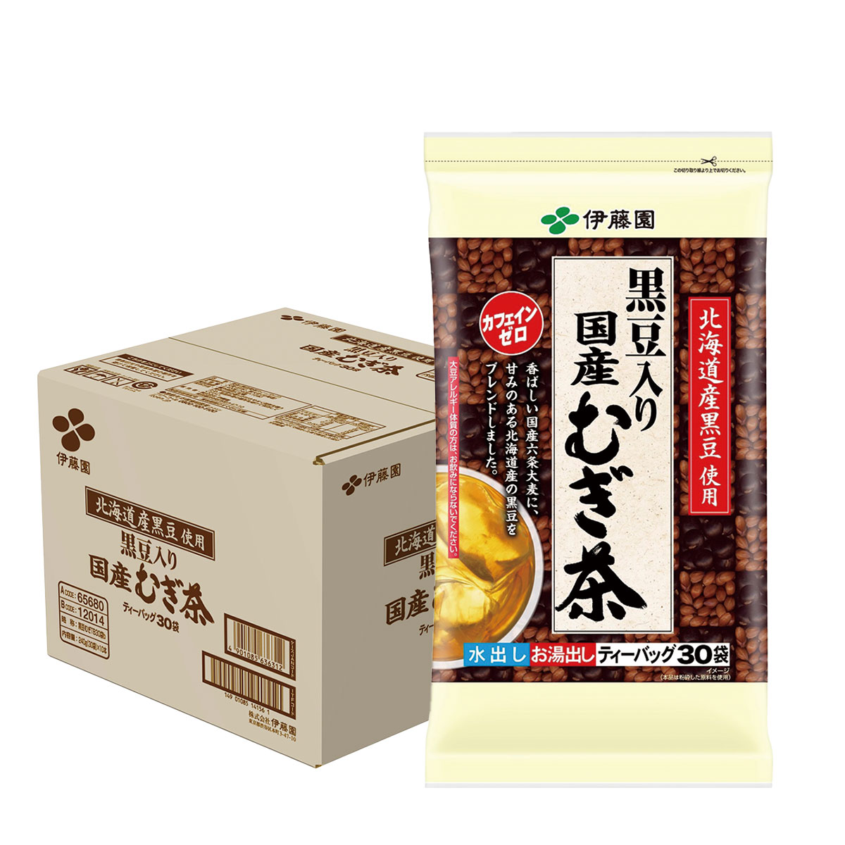 伊藤園 黒豆入り国産むぎ茶 ティーバッグ 30袋」の人気商品一覧 | 安い