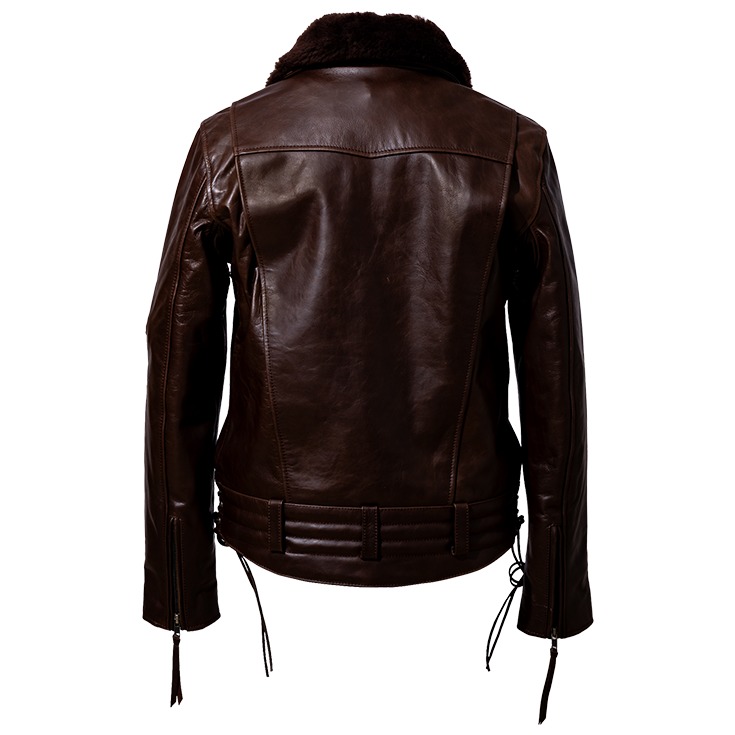 楽天市場】【20周年記念20%OFFクーポン】本革 高機能防寒仕様襟ボア