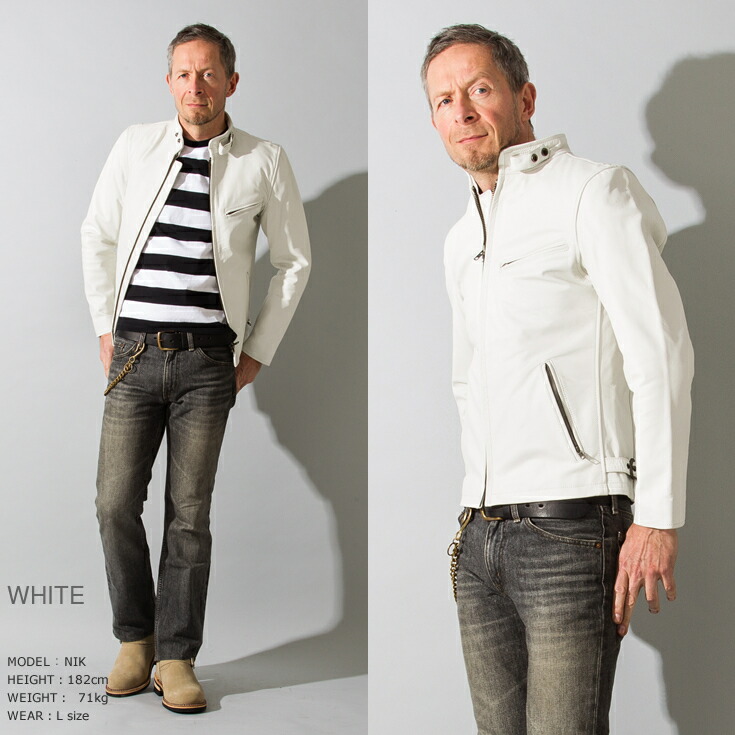 楽天市場】【50%OFFクーポン】Liugoo Leathers 本革 シングル