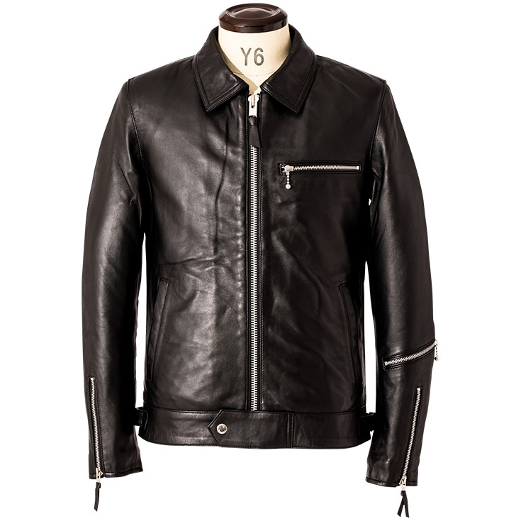 楽天市場】Horn Works 本革 シングルライダース メンズ ホーンワークス