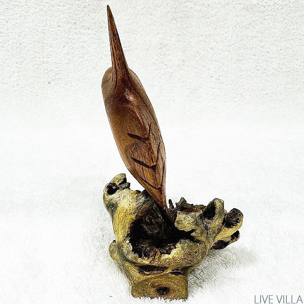 楽天市場】木彫り マンボウ 魚 フィッシュ さかな オブジェ 置物