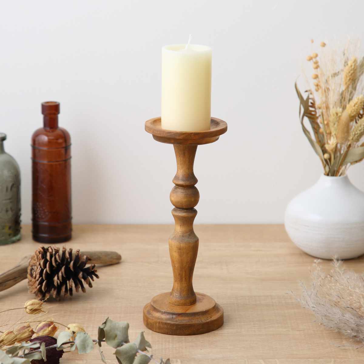 伊万里色絵 キャンドルスタンド立て 伊万里色絵 キャンドルスタンド