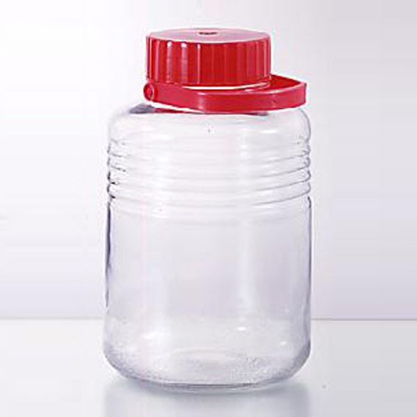 楽天市場】梅酒ビン 10号 8L （ 保存ビン 果実酒 びん ガラス