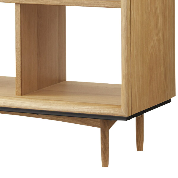 楽天市場】オープンシェルフ 2段 ラック 北欧風 天然木 TIMO 幅100cm