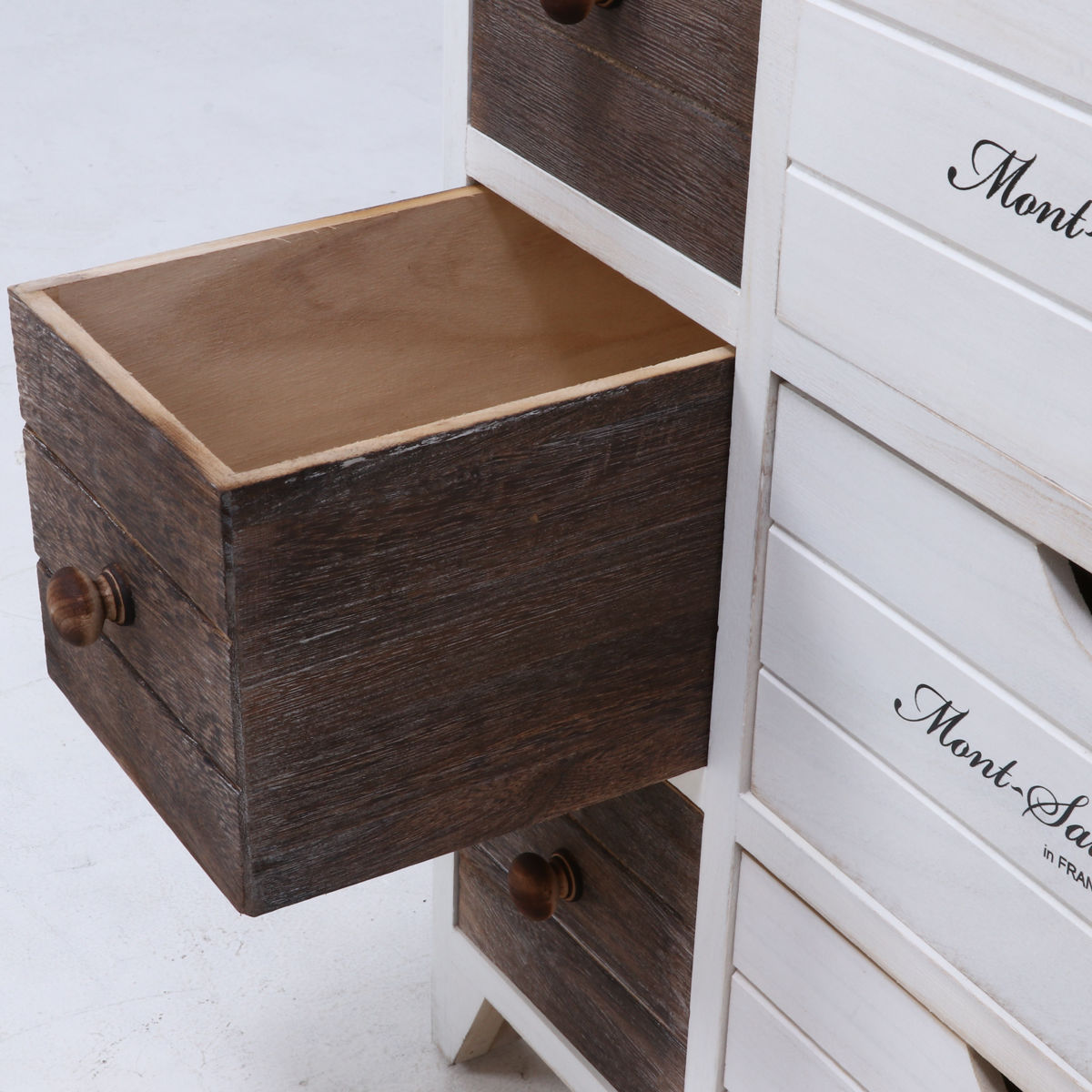 楽天市場】チェスト 幅52cm 2列4段 アンティーク調 （ 収納 棚