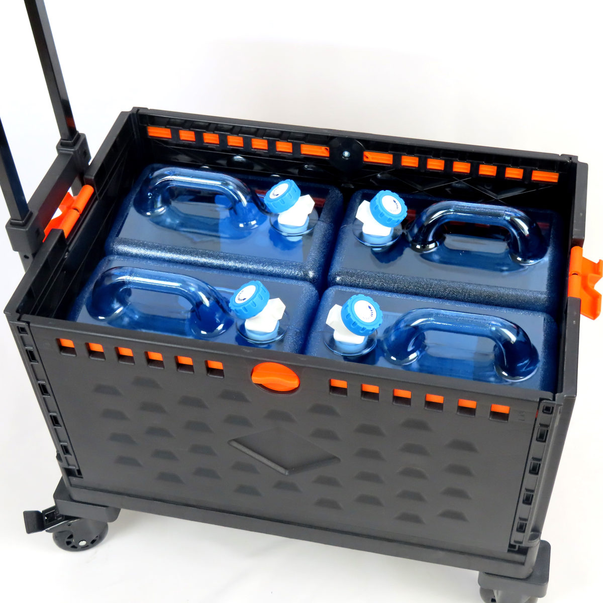 楽天市場】ウォータータンクカート 折りたたみコンテナ 飲料用タンク4