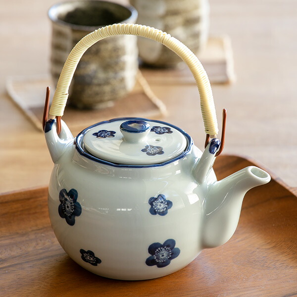 珉平焼 青釉 ティーポット 急須 珉平焼 青釉 ティーポット 急須