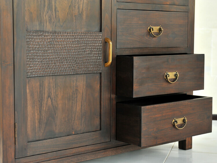 楽天市場】【最大1万円OFFクーポン】アジアン家具 キャビネット チーク