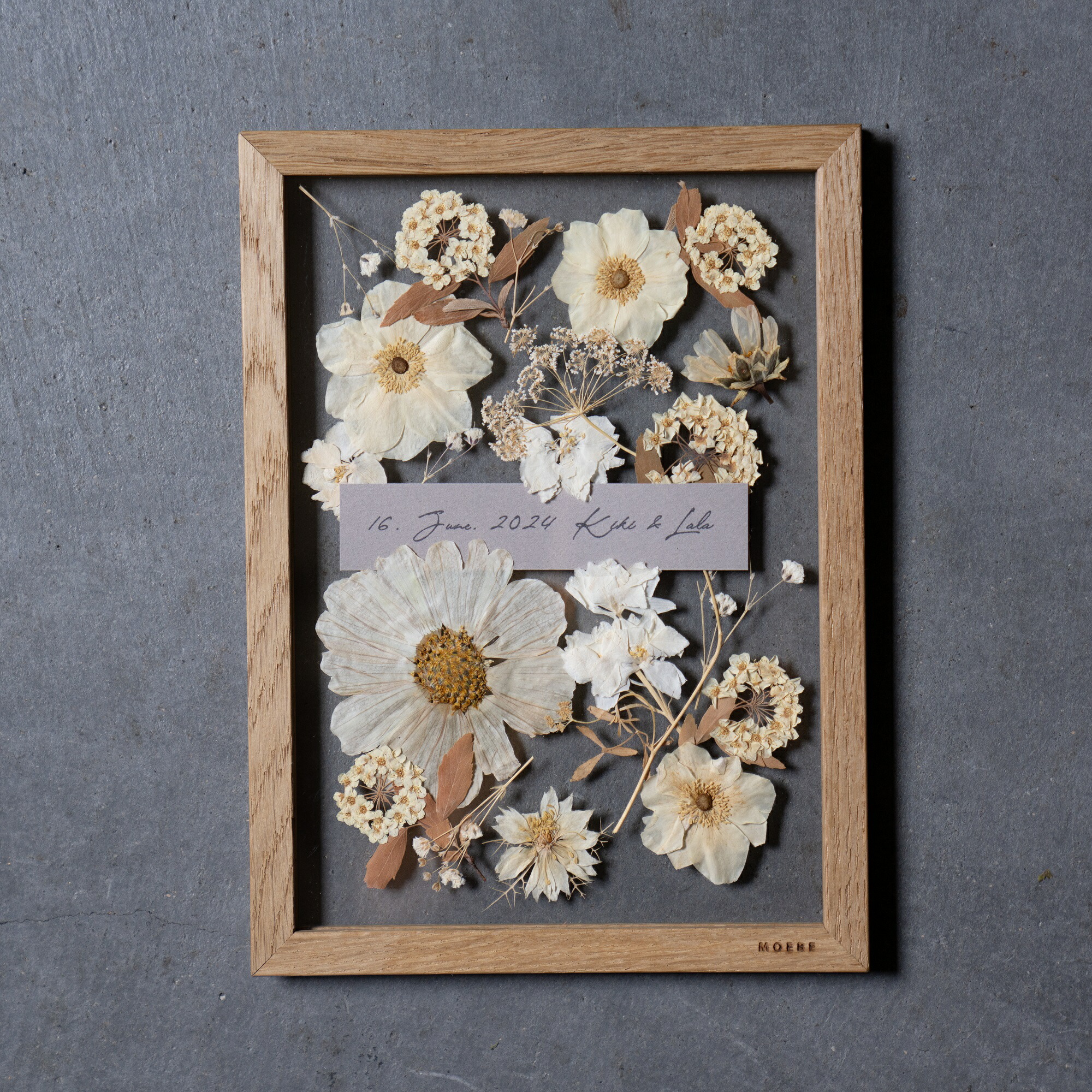 楽天市場】押し花フレーム ホワイト プレスフラワー 押し花 フレーム