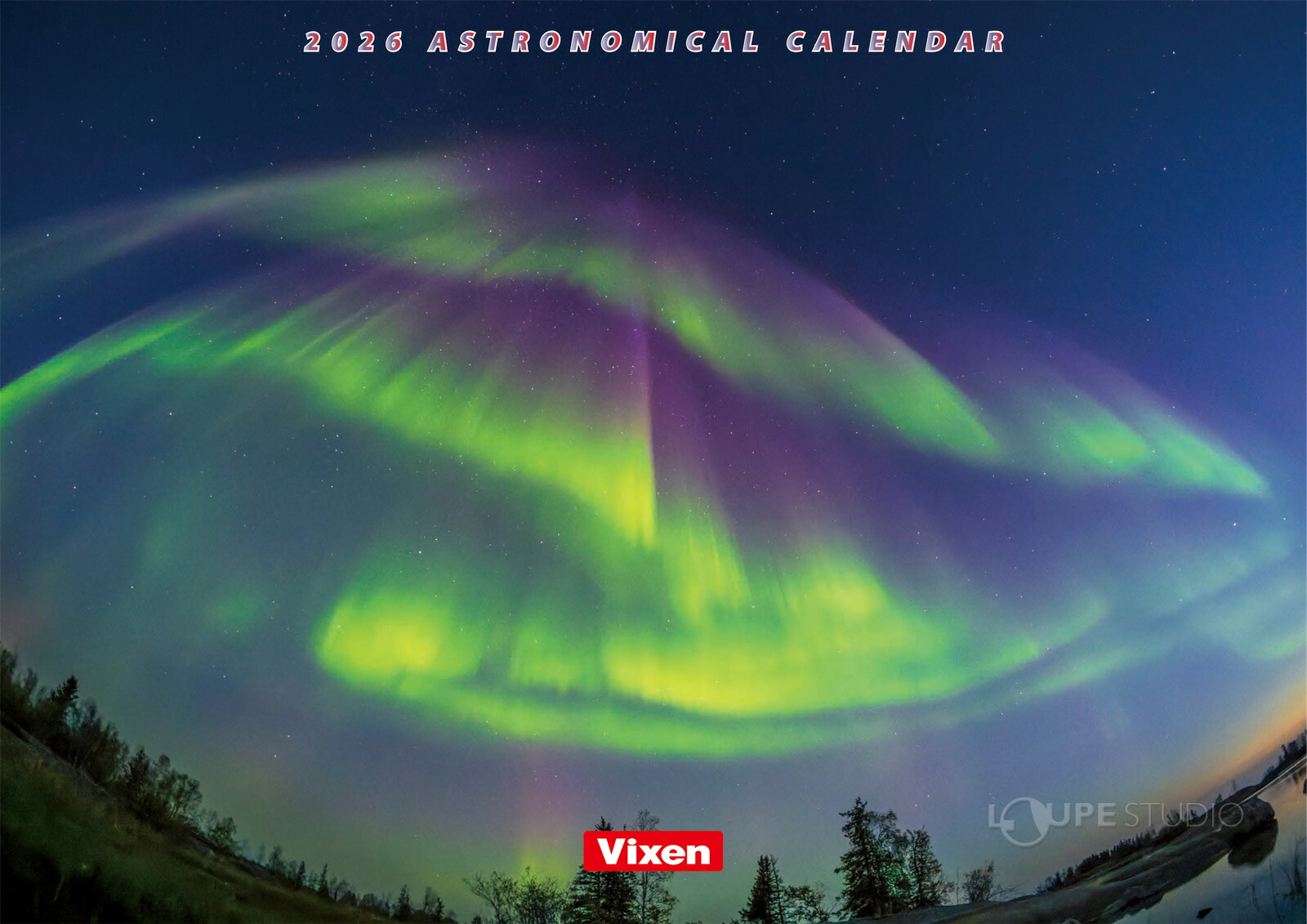 楽天市場】カレンダー 2026 壁掛け 風景 月齢 ビクセン オリジナル