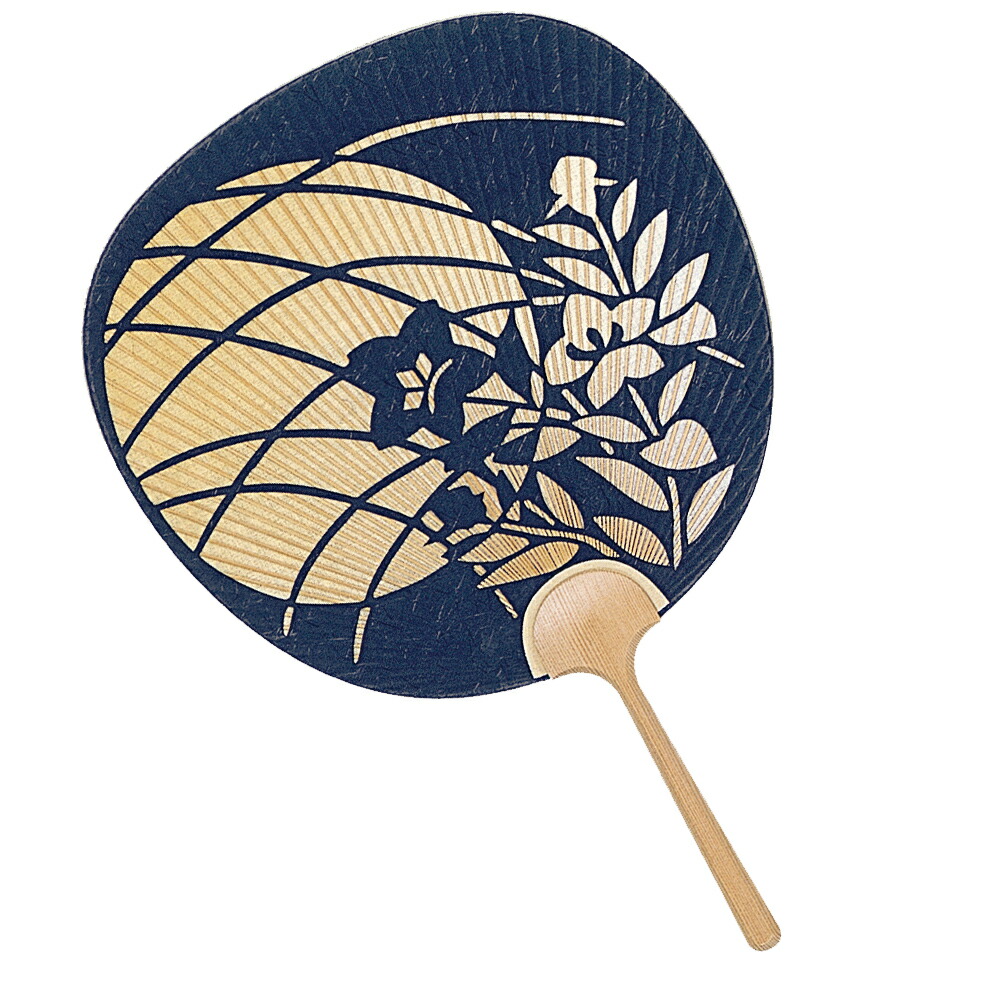 楽天市場】【楽天 お買い物マラソン☆ポイント5倍】 京うちわ 観月