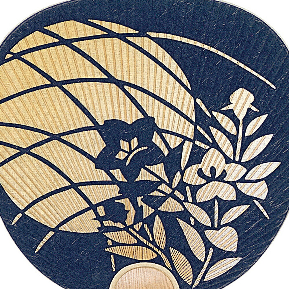 楽天市場】【楽天 お買い物マラソン☆ポイント5倍】 京うちわ 観月