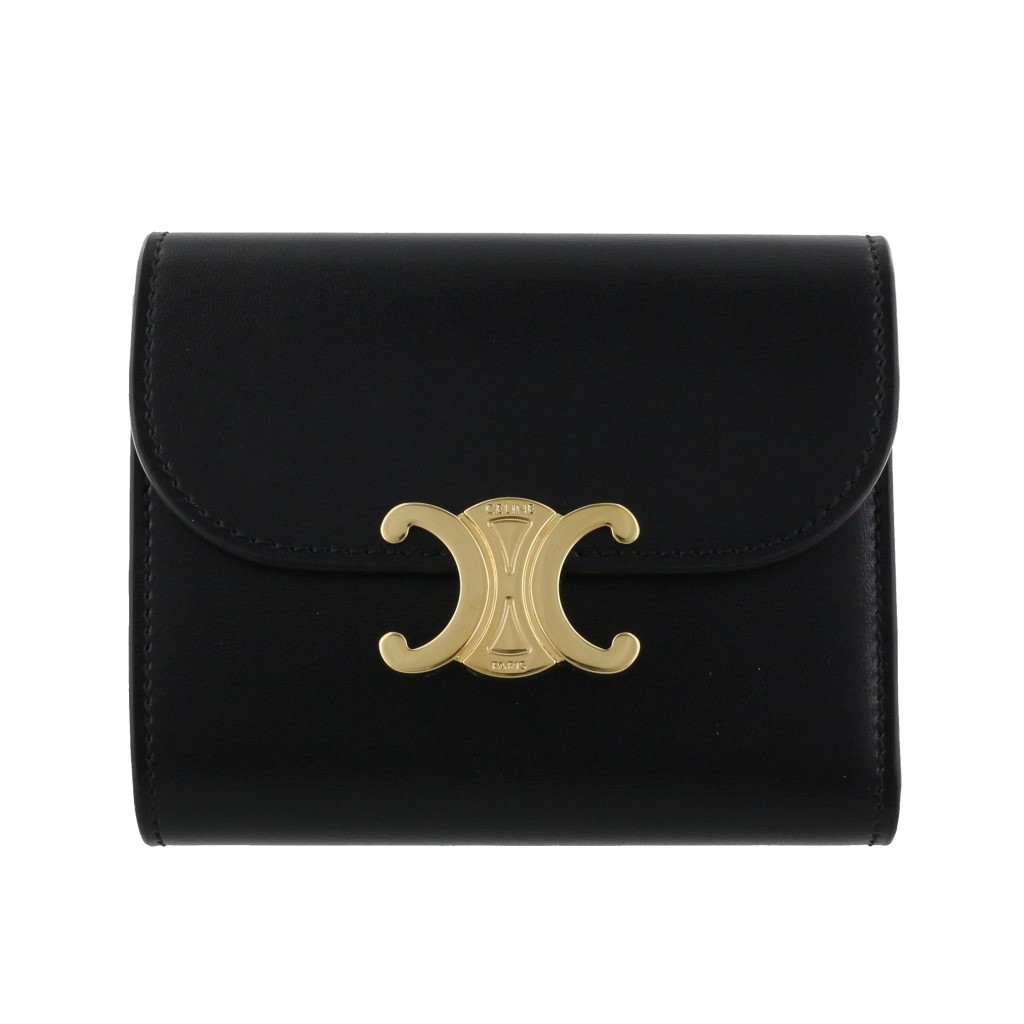 楽天市場】CELINE セリーヌ 二つ折り財布 レディース SMALL FLAP