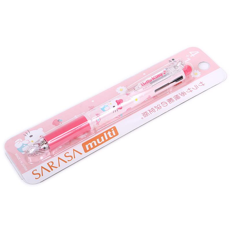 楽天市場】ハローキティ 4色ボールペン&シャープペンシル 0.5mm サラサ