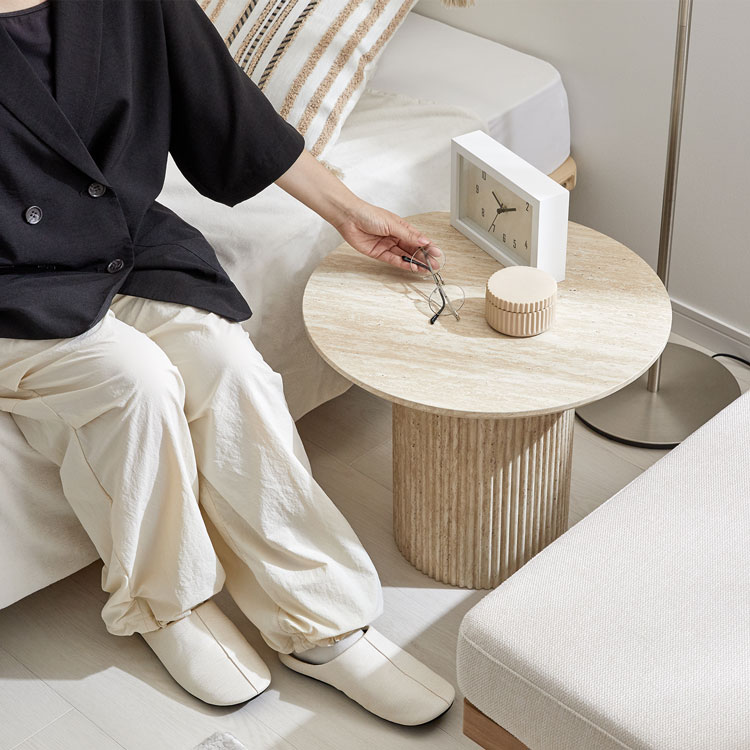 楽天市場】ネストテーブル 丸 ローテーブル テーブル センターテーブル