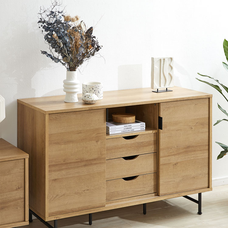 楽天市場】サイドボード キャビネット 収納棚 チェスト リビングボード