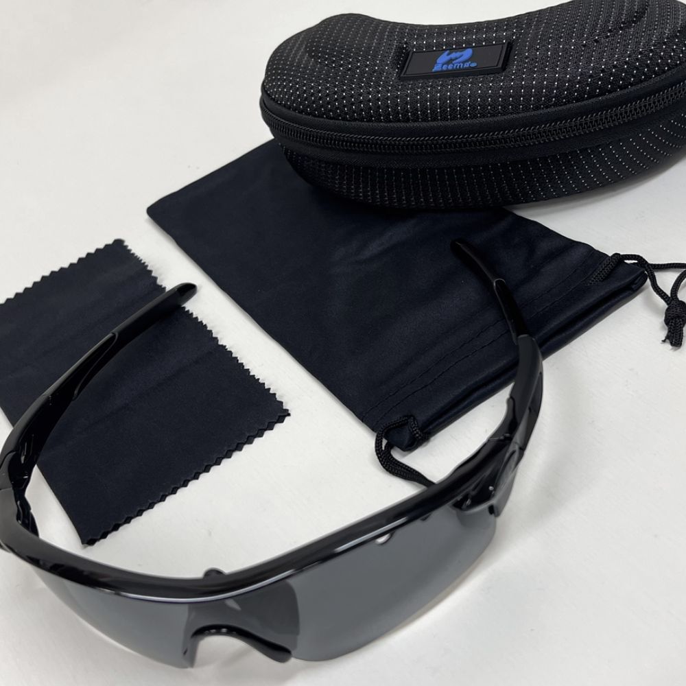 高校野球対応 100% サングラス ケース 袋 箱付き 高校野球対応 100