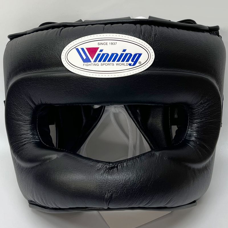 ウイニングフルフェイスヘッドギアブラックМサイズFG-5000