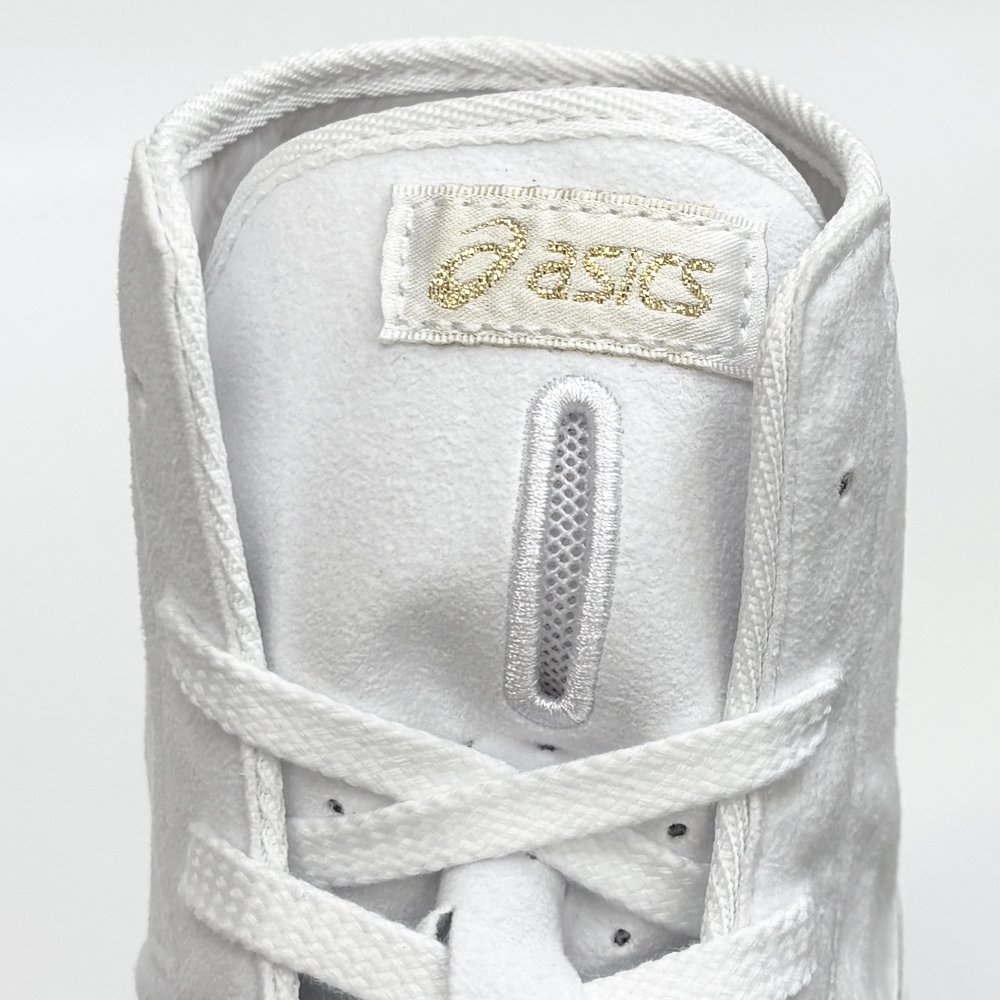 asics ボクシング/レスリングシューズ 白/銀 サイズ交換送料無料