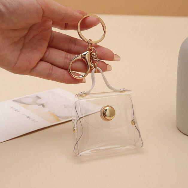 楽天市場】カバン型バッグチャーム クリアポーチ 55-57mm缶バッジ