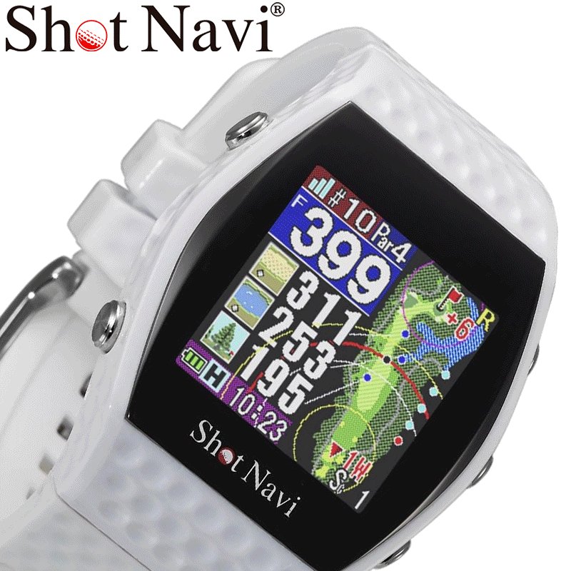 腕時計型ゴルフ用距離計ショットナビ ShotNavi（ショットナビ） 《2024