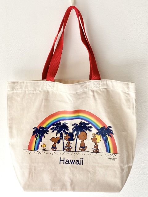 ハワイ限定】日焼けスヌーピー トートバッグ ハワイ スヌーピー 限定