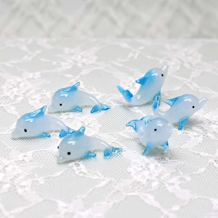 未使用 70年代日本製◇手作り 可愛いミニ生き物ガラス細工 合計160個