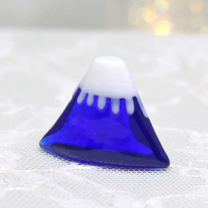 楽天市場】ガラス細工 富士山(横広) 富士山 ふじさん 山 やま mountain