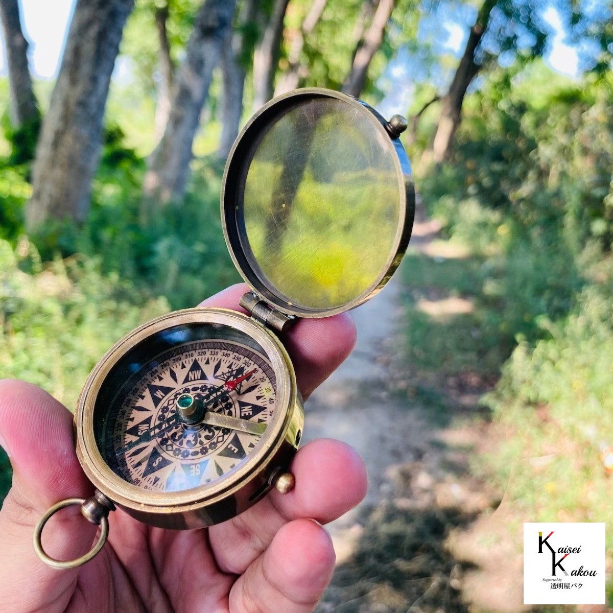 アンティーク SAURA B-100 コンパス(方位磁針) 船舶用羅針盤 佐浦計器