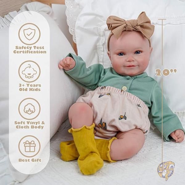 楽天市場】リボーンドール 赤ちゃん人形 リボーンベビードール 50cm