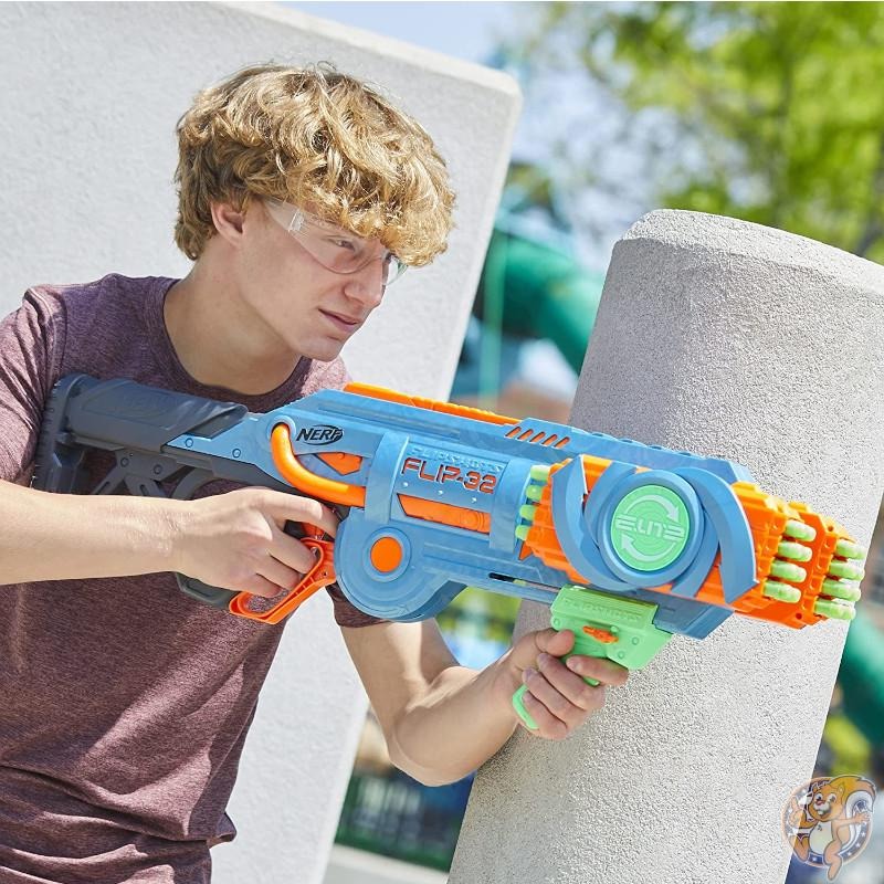 楽天市場】ナーフ NERF おもちゃの銃 エリート 2.0 Flipshots Flip-32