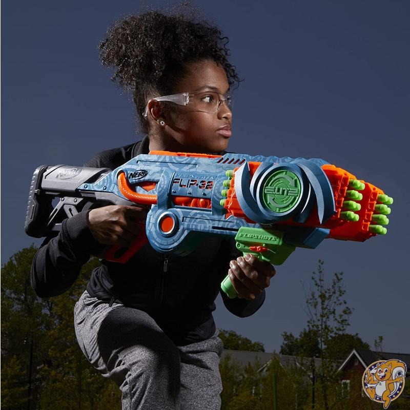 楽天市場】ナーフ NERF おもちゃの銃 エリート 2.0 Flipshots Flip-32