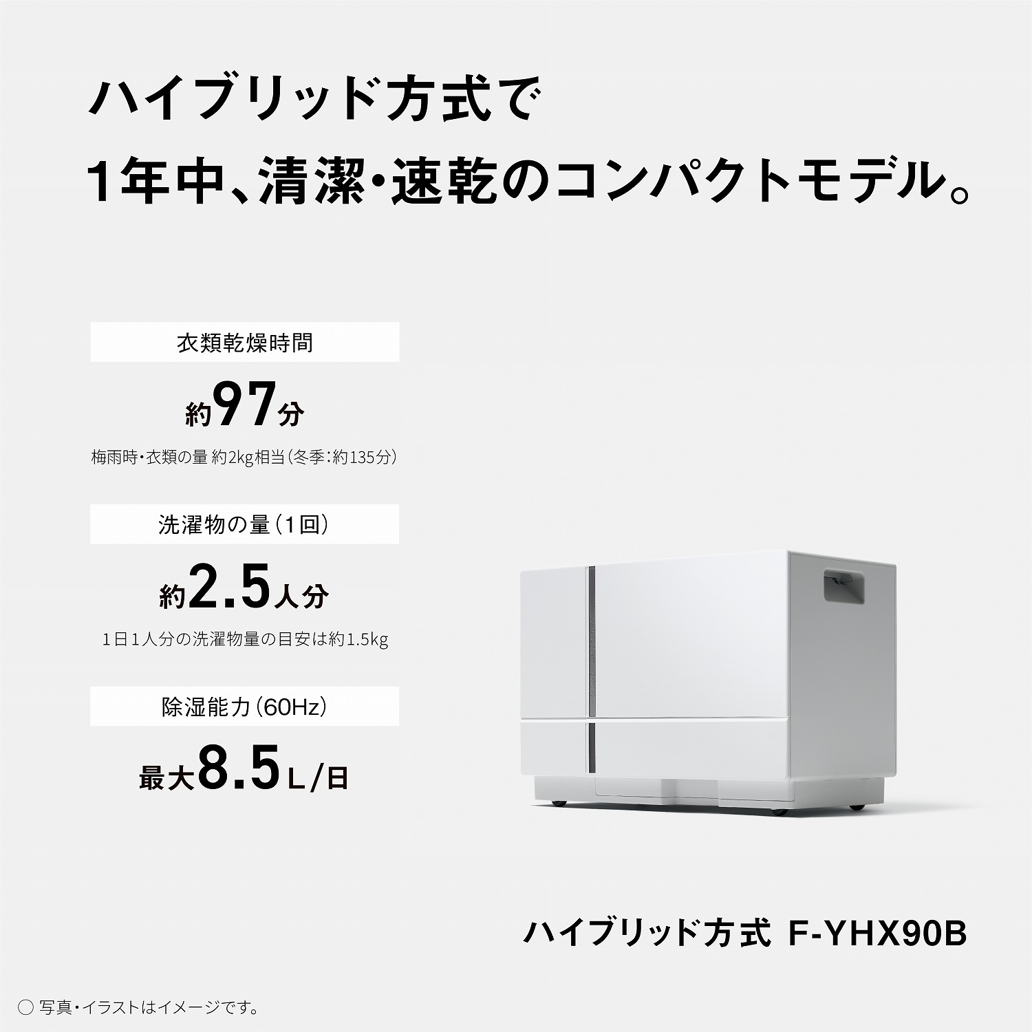 Panasonic F-YHUX90 除湿機 ホワイト 価格.com - パナソニック F