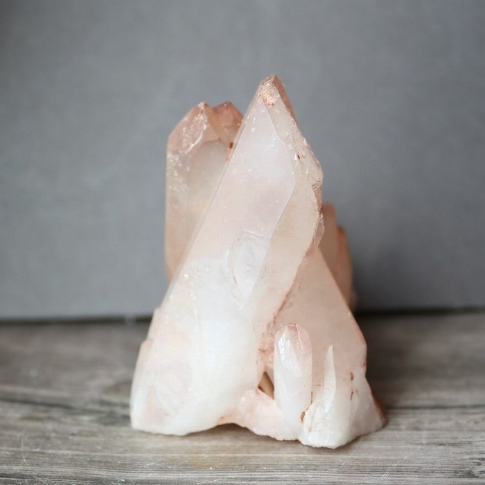 楽天市場】ピンク クォーツ 水晶クラスター マダガスカル産 原石