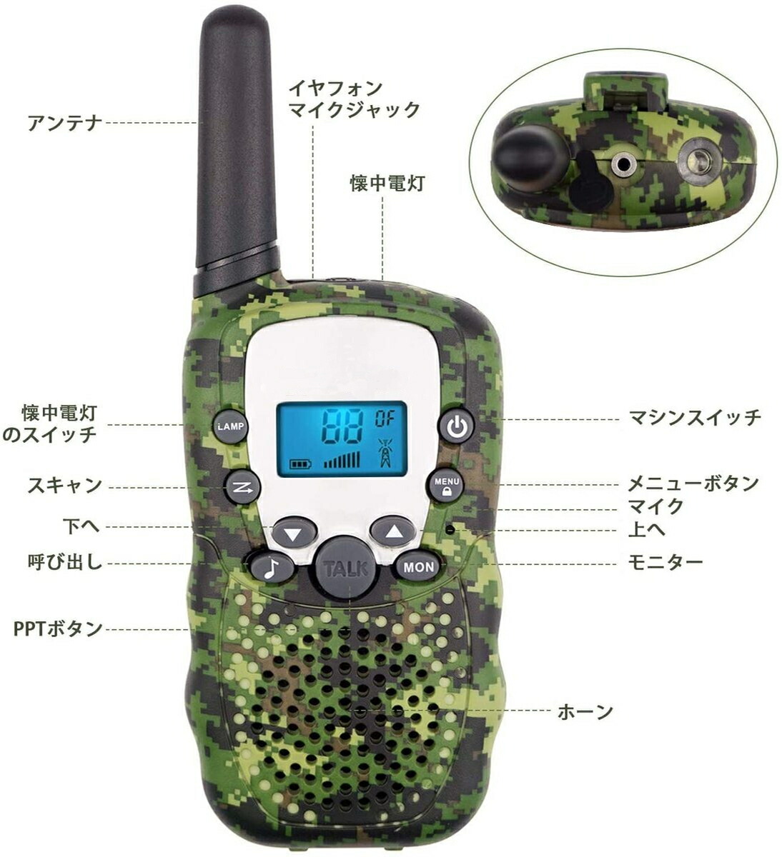 楽天市場】トランシーバー 無線機 免許不要 特定小電力 タイプ 携帯型
