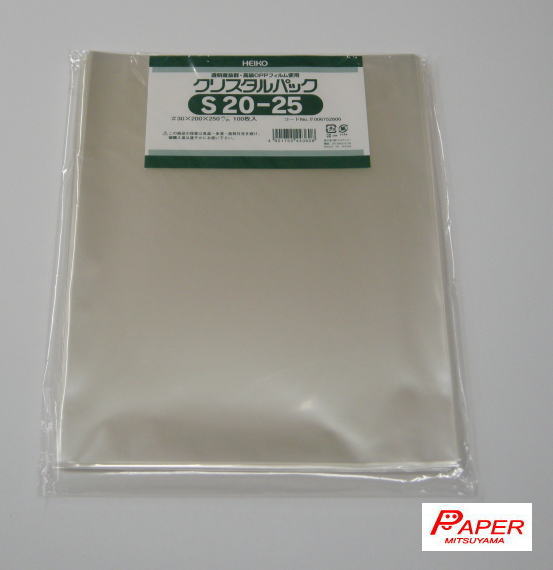 楽天市場】OPP クリスタルパック S2.5-22 0.03×25×220mm【100枚
